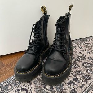 Dr. Martens Jadon Smooth Leather Platform Boot
